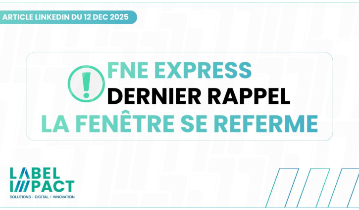 FNE EXPRESS dernier rappel – la fenêtre se ferme